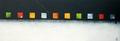 X bunte Quadrate